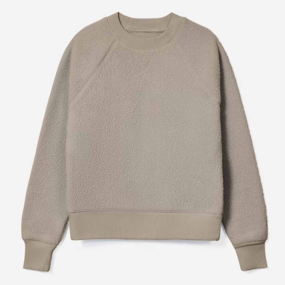 Everlane The ReNew Fleece Raglan - Picture 3 of 6